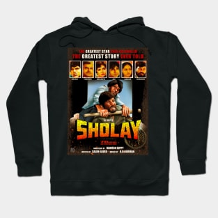 Sholay - Gabbar Singh and Jai Hoodie